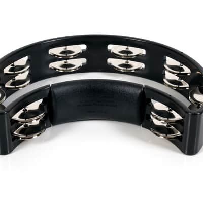 Rhythm Tech RT1010 Tambourine with Nickel Jingles - Black image 3