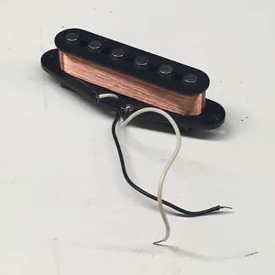 Fender Japan MIJ Strat Bridge Pickup Vintage 1980s Natural Relic Black Ceramic Bobbin image 1