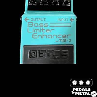 Boss LMB-3 Bass Limiter Enhancer (Silver Label) 1995 - Present - Blue X14161 image 3
