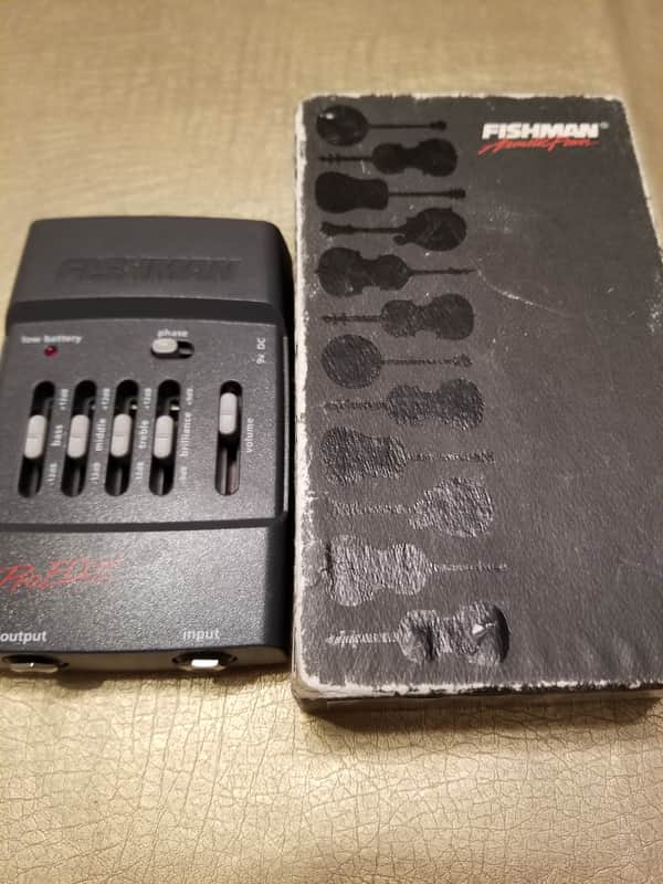 Fishman Pro EQ II 4-Band EQ 2000s - Gray/Red image 1