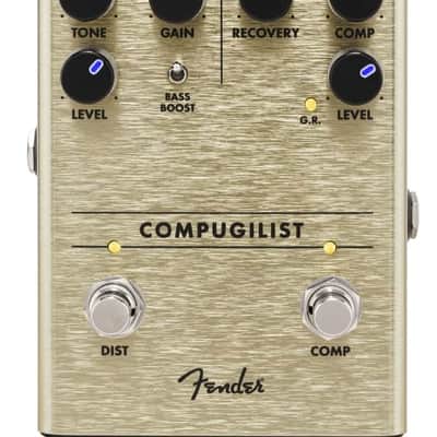 Fender Compugilist Compressor/Distortion Effects Pedal - Gold image 6