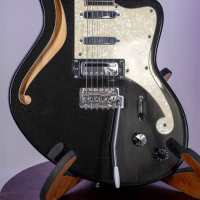 D'Angelico Premier Bedford SH with Tremelo 2021 - Black Flake image 11