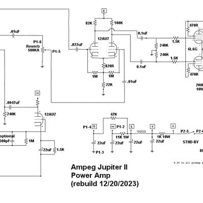 Ampeg Jupiter II '60s - Black image 9