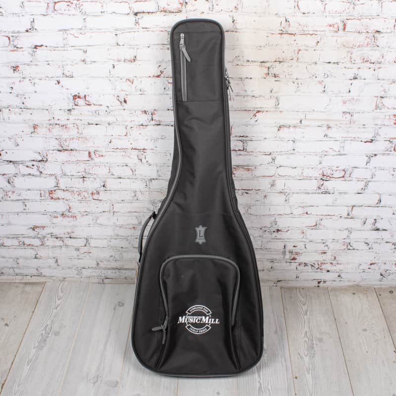 Manchester Music Mill x Levy's Leathers - Dreadnought Acoustic Guitar Gig Bag - Black image 1