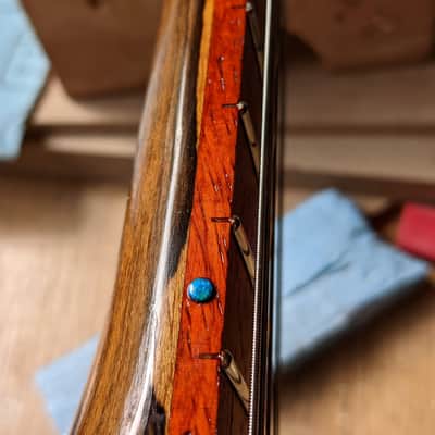 Handmade Harmony Style Floating bridge Electric Semihollow Harmony Tele CC 2021 Shellac image 10