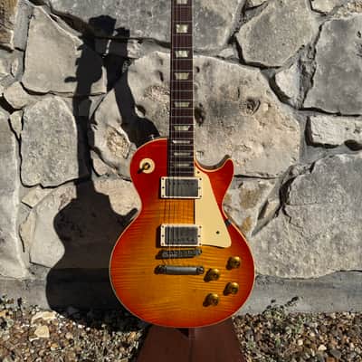 Gibson Custom Shop Made 2 Measure Murphy Lab '59 Les Paul Standard Murphy Painted Ultra Heavy Aged 2020s - Sunburst image 12