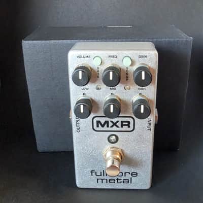 MXR FULLBORE METAL FULLBORE METAL DISTORTION PEDAL, LIKE NEW 2021 - Silver image 1