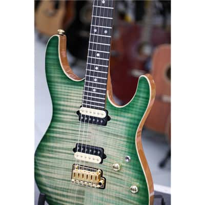 SUHR Modern Custom Faded Trans Green Burst image 20