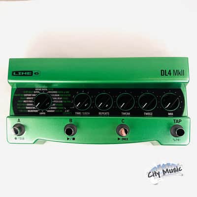 Used Line 6 DL4 MkII Little Green Time Machine Delay Modeler Effects Pedal ♪ image 1