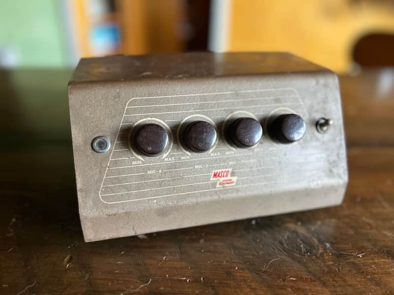 Masco EMM-6 - 6 input, 4 channel Tube Mixer/Preamp - completely rebuilt image 1