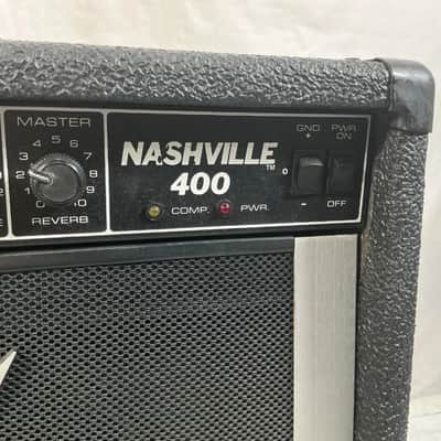 Peavey Nashville 400 210-Watt 1x15" Steel Guitar Combo 1990s - Black image 4