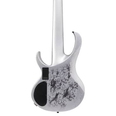 Ibanez BTB25TH6-SLM Silver Blizzard Matte - 6-String Electric Bass image 4