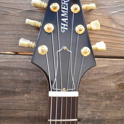 Hamer Vector Flying V 2004 Natural Korina image 4
