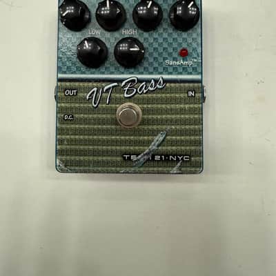Tech 21 NYC VT Bass Overdrive SansAmp Character Series Guitar Effect Pedal image 1