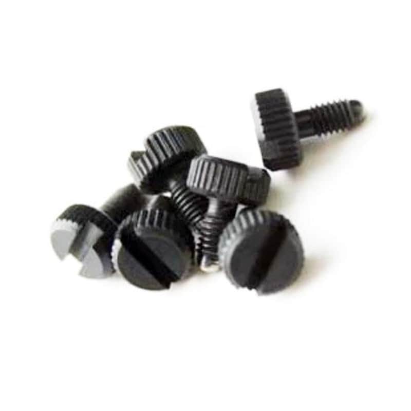 PRS Phase II/III Tuner Slotted Thumb Screws Black 101679:K:003 image 1