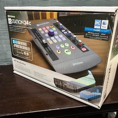 PreSonus ioStation 24c USB-C Audio Interface and DAW Controller 2020 - Present - Gray image 2
