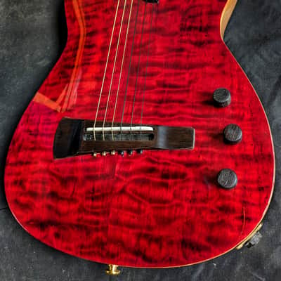 Sonicguitars Playwave classic 2024 - Trans red ON ORDER image 5