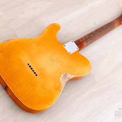 2024 Fender Custom Shop Masterbuilt Andy Hicks '51 Nocaster Telecaster Butterscotch Relic, Mint w/ Case, Tags, CoA image 14