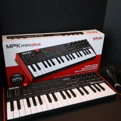 Akai MPK Mini Plus 37-Key MIDI Controller 2022 - Present - Black
