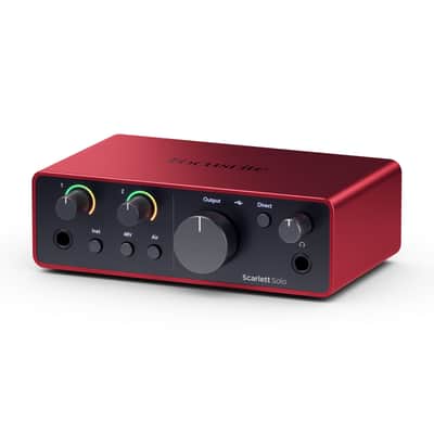 Focusrite Scarlett Solo (4th Gen) - Brand New image 4