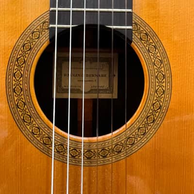 1983 Paulino Bernabe Senior Classical Guitar Nylon 83 80's Rare Collectible image 22