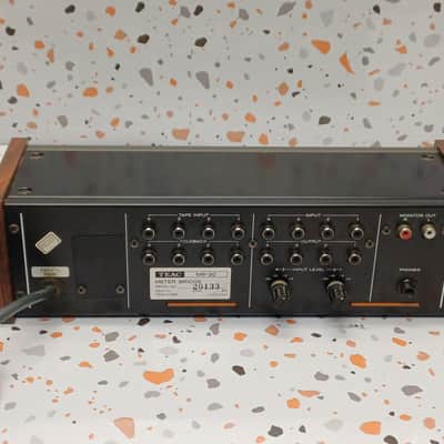TEAC Model 2A mixing console + TEAC MB-20 bridge with VU meters (Tascam) image 18
