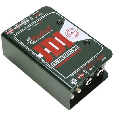 Radial JDI - Jensen Equipped 1 Channel Passive Mono Instrument Direct Box with Jensen Transformer and Rugged image 3