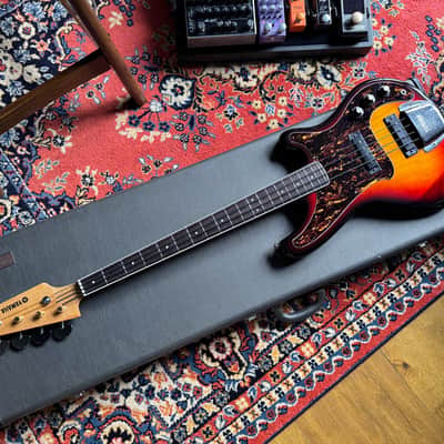 Yamaha SB-55 Bass 1975 Sunburst – Documented MIJ Vintage w/ Original Case & Papers image 20