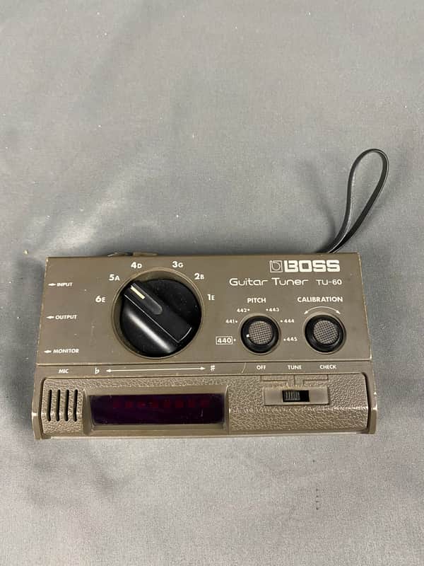 Boss TU-60 Vintage Guitar Tuner MIJ! Rare! 1980’s image 1