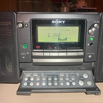 SONY CCCR ZS-6 BOOMBOX (90s) - BLACK image 12