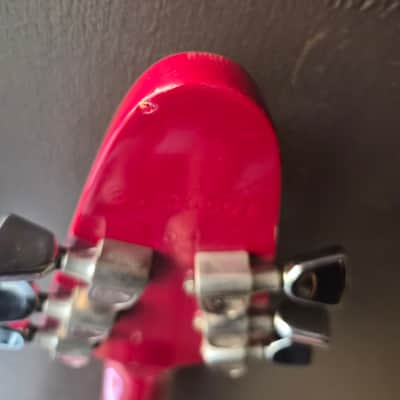 1985 Gibson Flying V I Ferrari Red with Kahler image 10