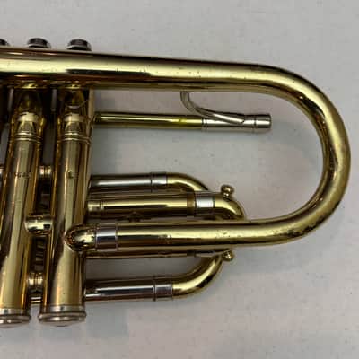 King / H.N. White Cleveland Superior Cornet— Early 1960s — Very Good, Case & Brushes image 7