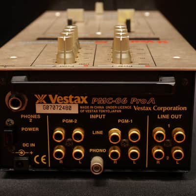 Vestax PMC-06 Pro A Mixtick DJ Mixer Silver Professional Mixing Controller image 7