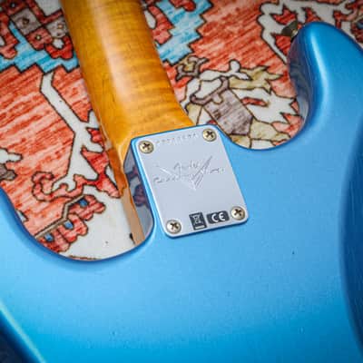 FENDER USA Custom Shop '62 Stratocaster *Dealer Exclusive Flamethrower Journeyman Relic "Lake Placid Blue" (2025) image 17