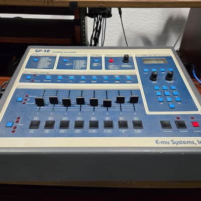 E-MU Systems SP-12 8-Voice Drum Sampler 1985 - 1987 - Blue Turbo! image 1