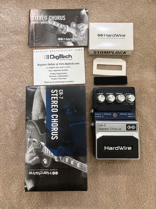 DigiTech HardWire CR-7 Stereo Chorus with Box image 1