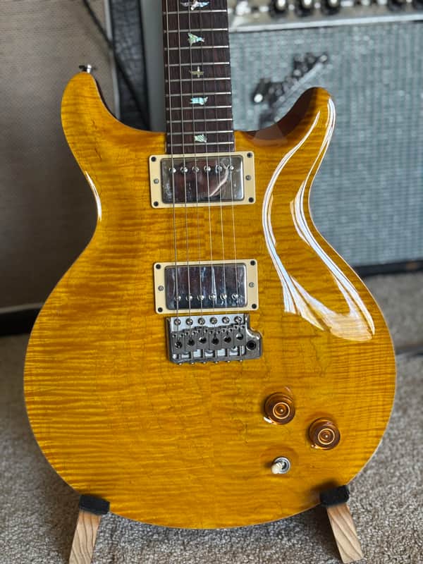 PRS Santana Signature III 2004 Santana Yellow, exceptional top! image 1