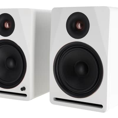 Pair Rockville APM8W v2 8" Active Powered Studio Monitor Speakers USB+Bluetooth image 5