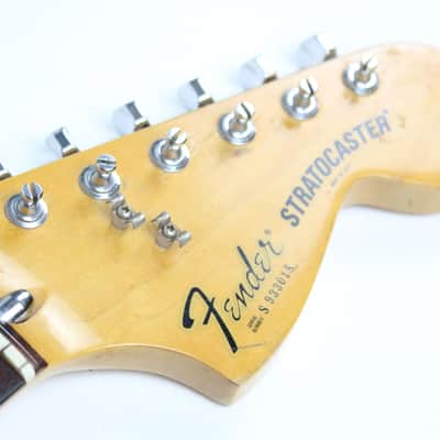 1979 Vintage Fender Stratocaster Maple Rosewood Fretboard NECK  Strat w/Original Tuners USA 1970s CBS Era image 12