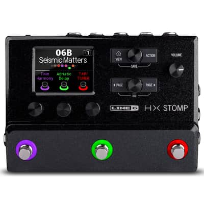 Line 6 HX Stomp Modeling Pedal Black Amp Simulator Multi Effects image 3