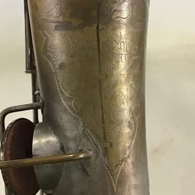 Vintage Buescher True Tone Silver C-Melody Saxophone, Good Condition image 20