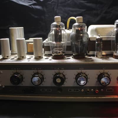Geloso G-261-A Vintage Tube Amplifier (1950s) with original Tubes , Excellent Working Condition! image 11