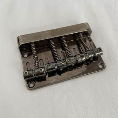 Black Nickel 4 String Bass Bridge image 3