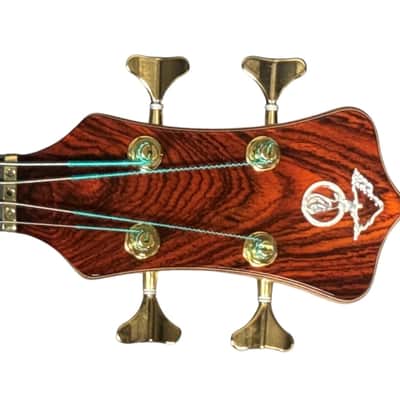 Alembic Stanley Clarke Sign Deluxe, Cocobolo / Ebony / Green and Amber LED's  9.8 LBS *IN STOCK* image 13