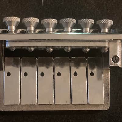 Schecter NOS fine tune tremolo 1985-86 - chrome image 4