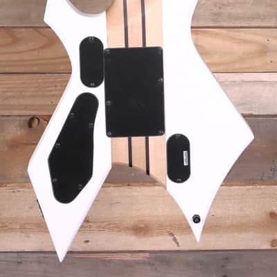 BC Rich Warlock Extreme Electric Guitar Matte White w/ Floyd Rose image 3