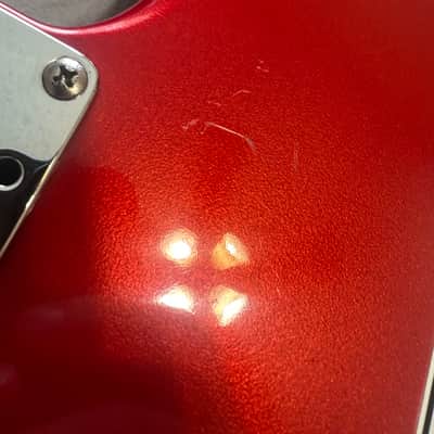 Fender American Standard Stratocaster Left-Handed with Rosewood Fretboard 1990 - 1993 - Frost Red image 8