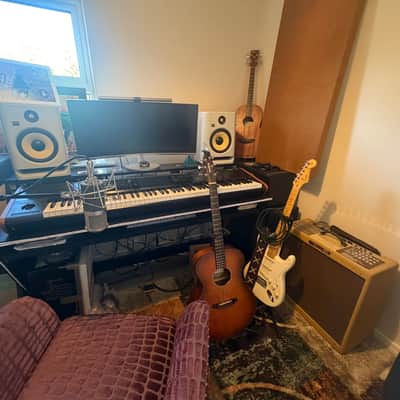 Fender ’59 Bassman Reissue USA 4x10 Tweed Combo Amp – Excellent Condition – Home Studio Kept image 3