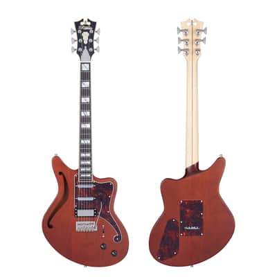 D'Angelico Deluxe Bedford SH - Matte Walnut (DADBEDSHMWLNTR) image 2