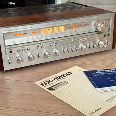 FULLY RESTORED Pioneer SX-1250 AM/FM Stereo Receiver + ORIG MANUAL ~ image 2